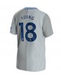 Everton Ashley Young #18 Ausweichtrikot 2023-24 Kurzarm